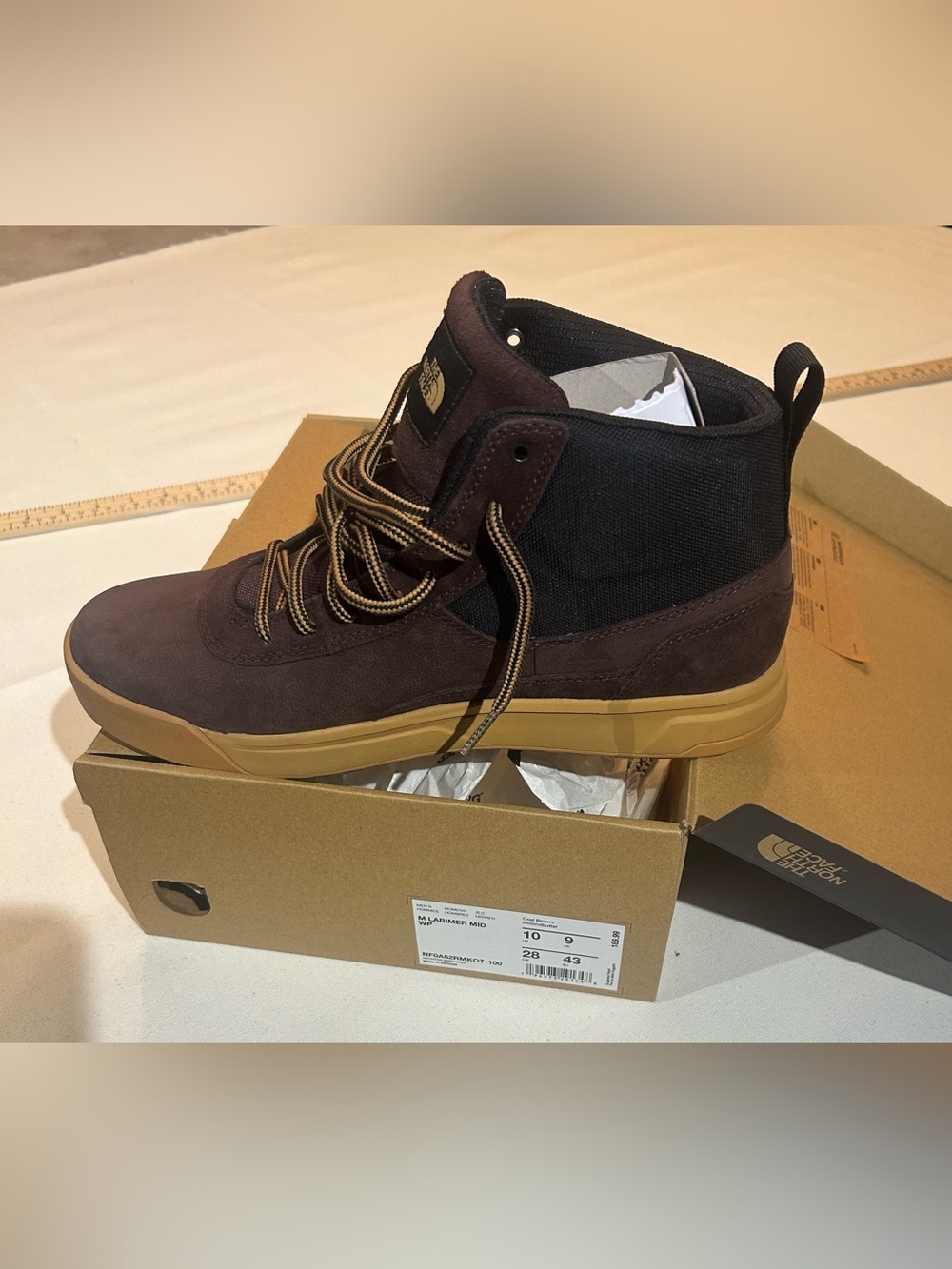 The North Face Larimer Mid WP Men's Waterproof Winter Boots NIB - Picture 3 of 7